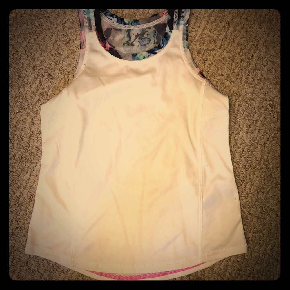 White Workout Shirt